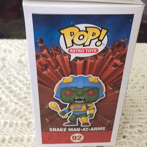 Pop Figure Snake Man At Arms Masters Of Universe - Picture 4 of 8